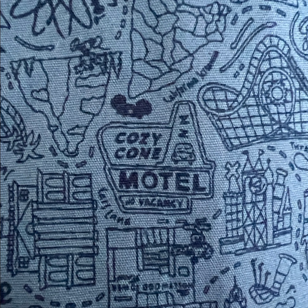 Disneyland Disney Parks Store Pajama Pants Lounge Pants Cotton Sleepwear - Picture 5 of 14